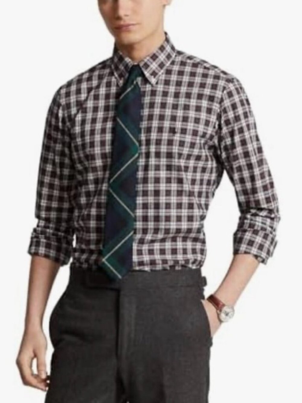 Polo Ralph Lauren Men's Long Sleeve Oxford Button Up Shirt Plaid New size XL - Picture 2 of 13